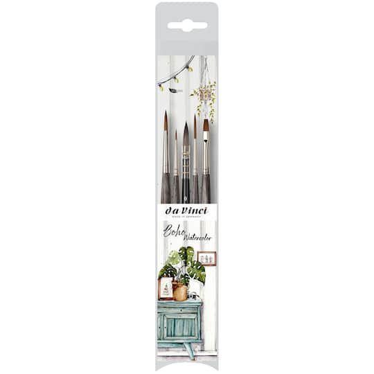 da Vinci Frau Von Bommel Artist Signature 5 Piece Brush Set